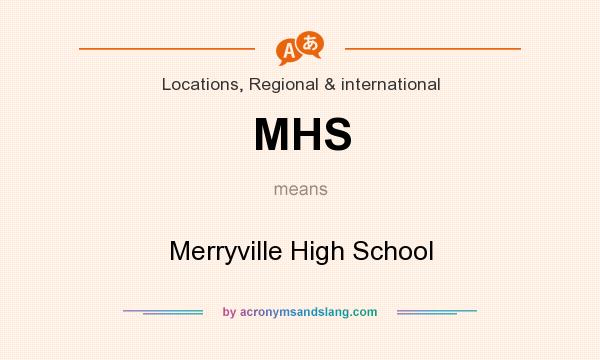 What does MHS mean? It stands for Merryville High School