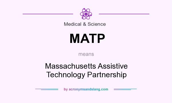 What does MATP mean? It stands for Massachusetts Assistive Technology Partnership