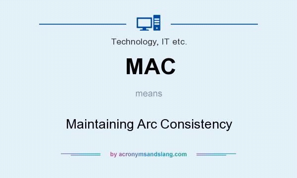 What does MAC mean? It stands for Maintaining Arc Consistency