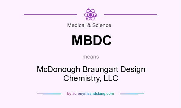 What does MBDC mean? It stands for McDonough Braungart Design Chemistry, LLC