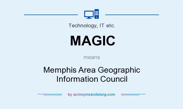 What does MAGIC mean? It stands for Memphis Area Geographic Information Council