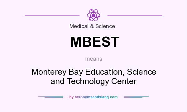 What does MBEST mean? It stands for Monterey Bay Education, Science and Technology Center