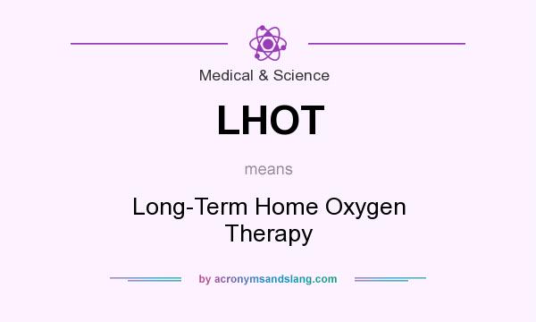 What does LHOT mean? It stands for Long-Term Home Oxygen Therapy