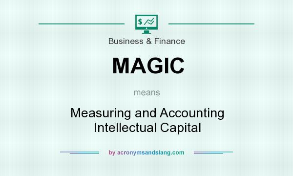What does MAGIC mean? It stands for Measuring and Accounting Intellectual Capital