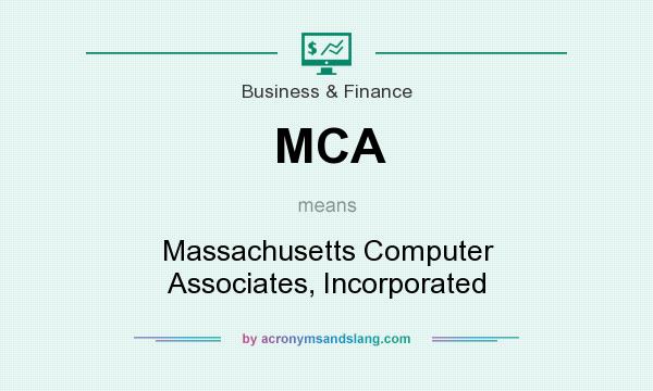 What does MCA mean? It stands for Massachusetts Computer Associates, Incorporated