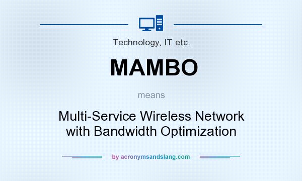 What does MAMBO mean? It stands for Multi-Service Wireless Network with Bandwidth Optimization