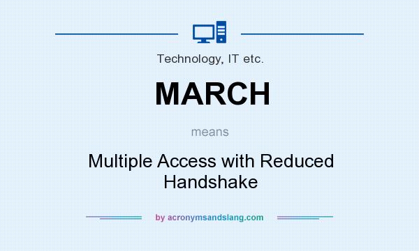 What does MARCH mean? It stands for Multiple Access with Reduced Handshake