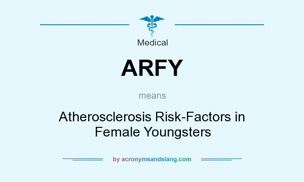 What does ARFY mean? It stands for Atherosclerosis Risk-Factors in Female Youngsters