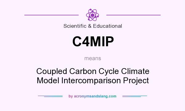 What does C4MIP mean? It stands for Coupled Carbon Cycle Climate Model Intercomparison Project