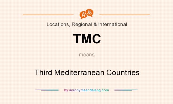 What does TMC mean? It stands for Third Mediterranean Countries