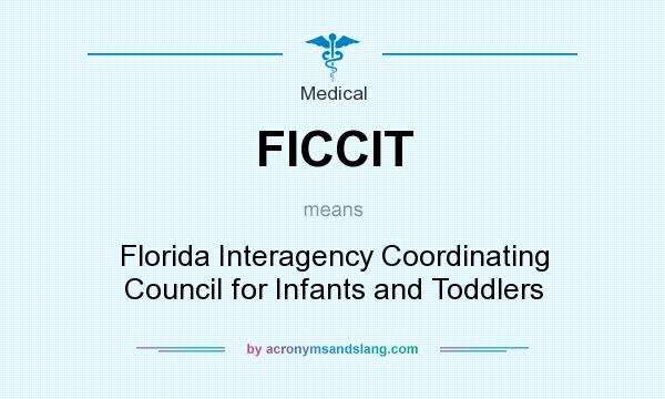 What does FICCIT mean? It stands for Florida Interagency Coordinating Council for Infants and Toddlers