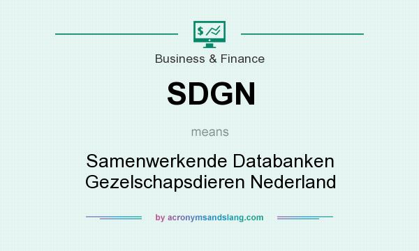 What does SDGN mean? It stands for Samenwerkende Databanken Gezelschapsdieren Nederland