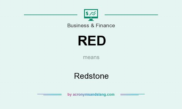 What does RED mean? It stands for Redstone