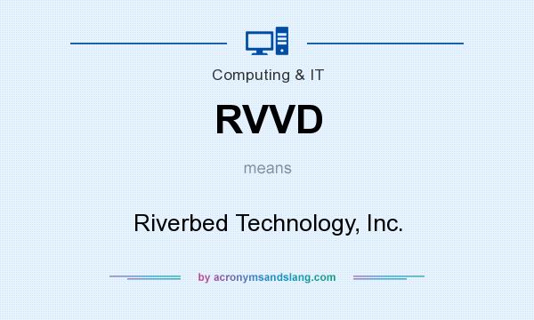 What does RVVD mean? It stands for Riverbed Technology, Inc.