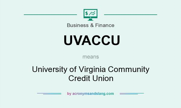 What does UVACCU mean? It stands for University of Virginia Community Credit Union