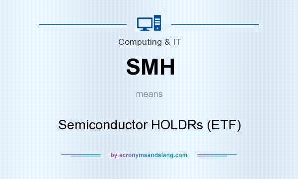 What does SMH mean? It stands for Semiconductor HOLDRs (ETF)