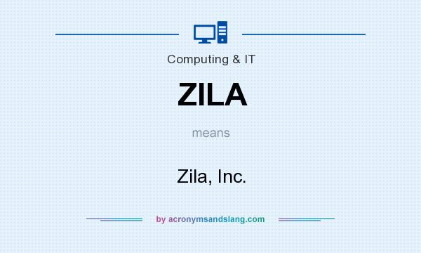 What does ZILA mean? It stands for Zila, Inc.