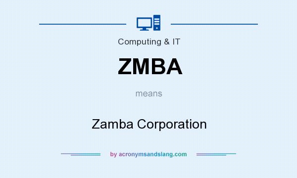 What does ZMBA mean? It stands for Zamba Corporation