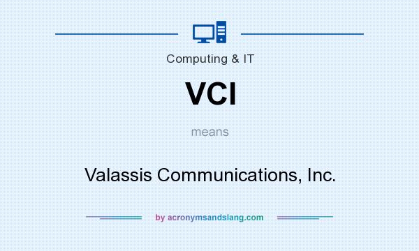What does VCI mean? It stands for Valassis Communications, Inc.