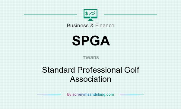What does SPGA mean? It stands for Standard Professional Golf Association