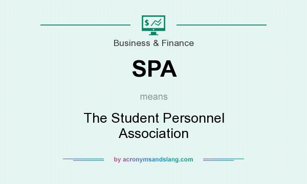 What does SPA mean? It stands for The Student Personnel Association