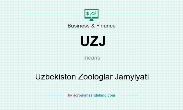 What does UZJ mean? It stands for Uzbekiston Zoologlar Jamyiyati