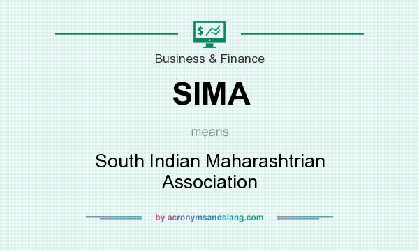 What does SIMA mean? It stands for South Indian Maharashtrian Association