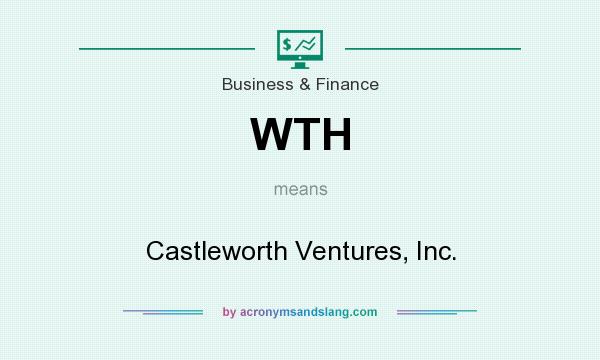 What does WTH mean? It stands for Castleworth Ventures, Inc.