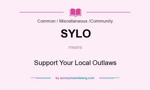 meaning of sylo