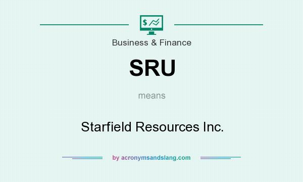 What does SRU mean? It stands for Starfield Resources Inc.