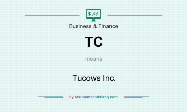 What does TC mean? It stands for Tucows Inc.