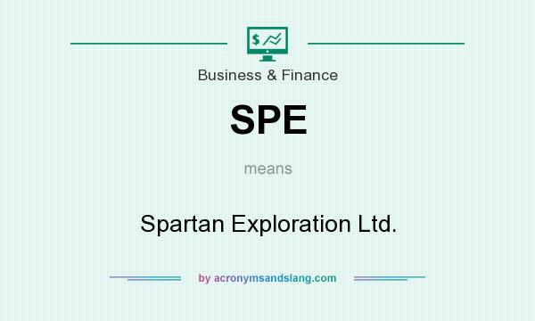 What does SPE mean? It stands for Spartan Exploration Ltd.