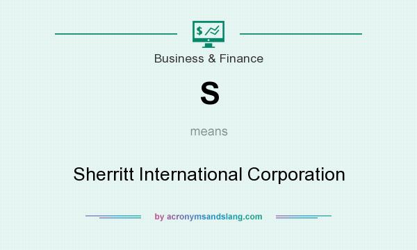 What does S mean? It stands for Sherritt International Corporation