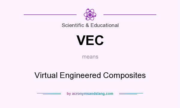 What does VEC mean? It stands for Virtual Engineered Composites