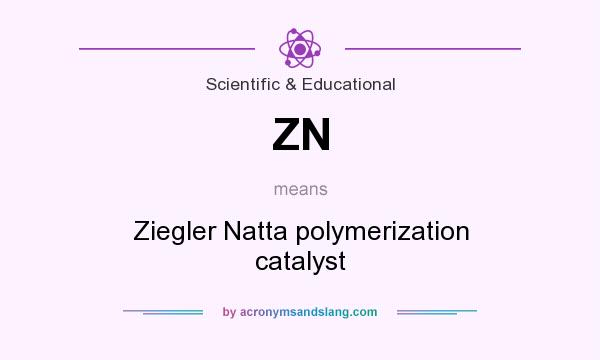 What does ZN mean? It stands for Ziegler Natta polymerization catalyst