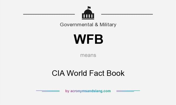 What does WFB mean? It stands for CIA World Fact Book