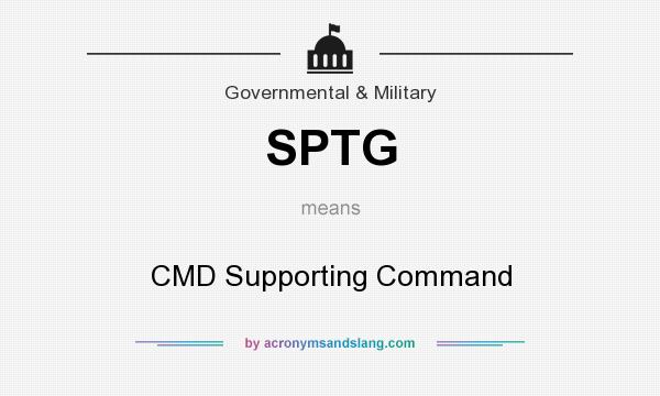 What does SPTG mean? It stands for CMD Supporting Command