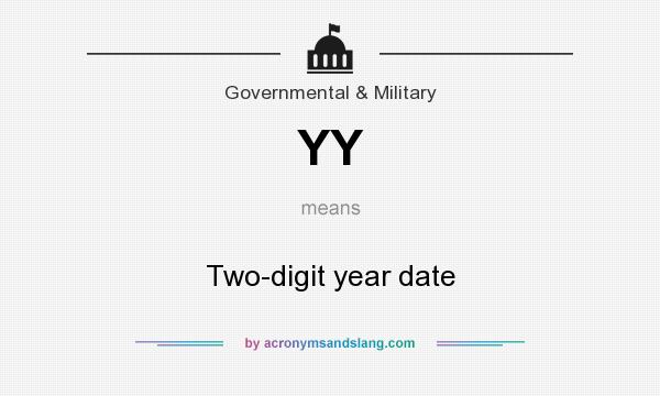 What does YY mean? It stands for Two-digit year date