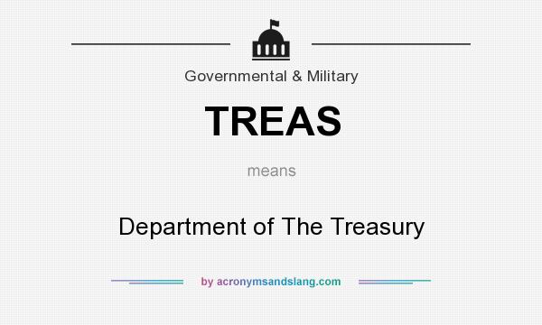What does TREAS mean? It stands for Department of The Treasury