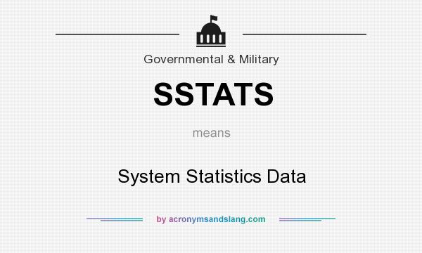 What does SSTATS mean? It stands for System Statistics Data