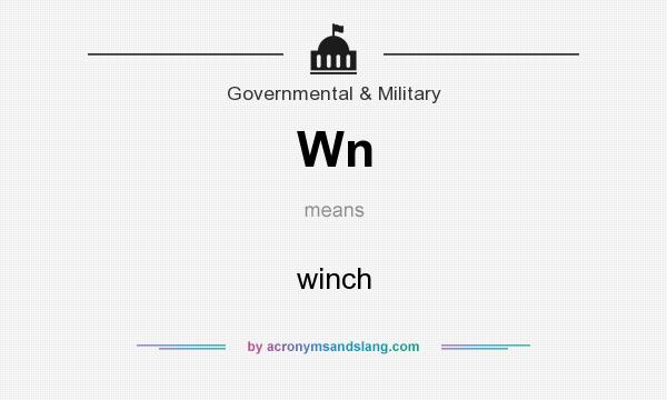 What does Wn mean? It stands for winch