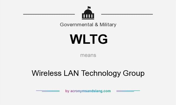 What does WLTG mean? It stands for Wireless LAN Technology Group