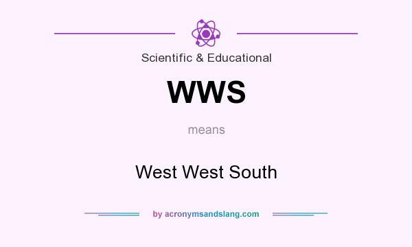 What does WWS mean? It stands for West West South