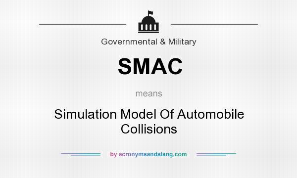What does SMAC mean? It stands for Simulation Model Of Automobile Collisions