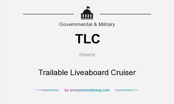 What does TLC mean? It stands for Trailable Liveaboard Cruiser