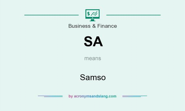 What does SA mean? It stands for Samso