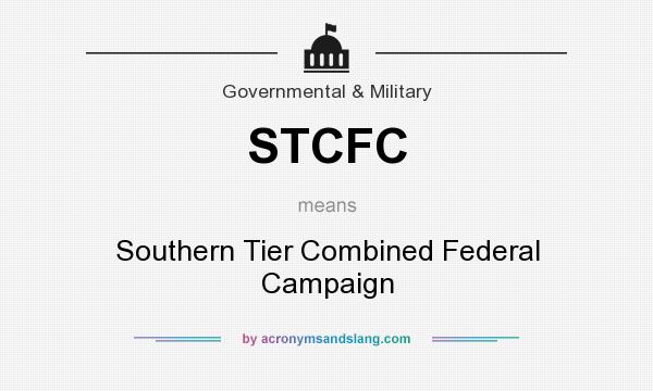 What does STCFC mean? It stands for Southern Tier Combined Federal Campaign