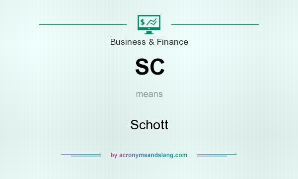 What does SC mean? It stands for Schott