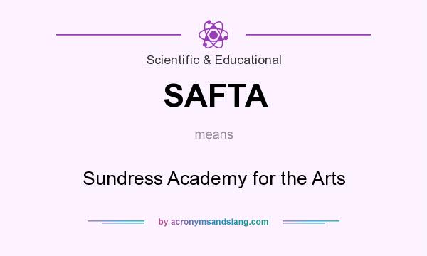 What does SAFTA mean? It stands for Sundress Academy for the Arts
