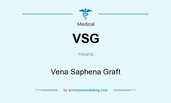 What does VSG mean? It stands for Vena Saphena Graft